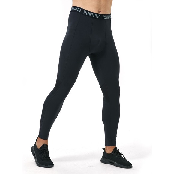 YOKGO Men's Jogger Workout Running Pants with Pockets, Size XL .MNP1 * - Picture 2 of 8